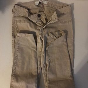 Hollister tan jeans
